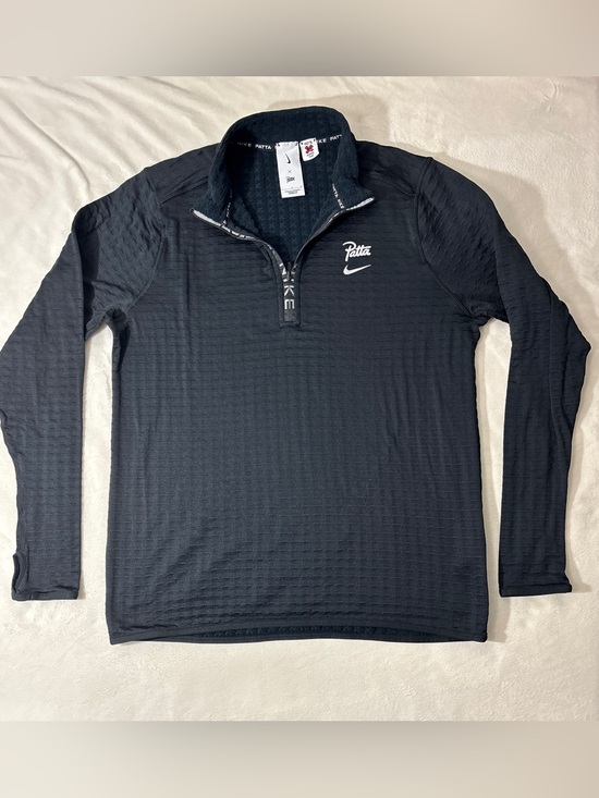 Nike Other - Nike x Patta Quarter Zip Pullover Running Team Black Size Large